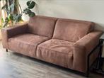 Bank Lugano 2,5-zits cognac MOET WEG, Ophalen, Gebruikt, Stoer, 150 tot 200 cm