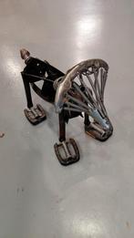 Metalen hond - metal art - upcycling - grasmaaier, Gebruikt, Ophalen of Verzenden