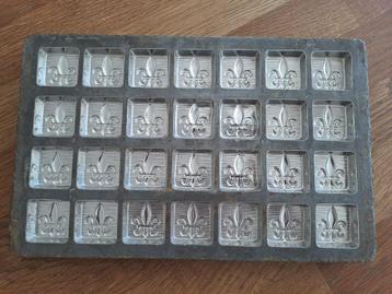 Antique Chocolate Mould,  Large size 28 individual pieces.