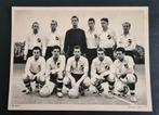 Oud voetbal reclame elftalkaart NAC BREDA 1956-57 EREDIVISIE, Ophalen of Verzenden, Gebruikt, NAC Breda, Poster, Plaatje of Sticker