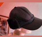 PU leren winterpret met oogkleppen. Nieuw, Kleding | Heren, Hoeden en Petten, Ophalen of Verzenden, Nieuw, One size fits all, Pet