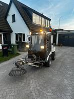 NIMOS werktuigendrager onkruidborstel veegmachine 3 borstels, Zakelijke goederen, Machines en Bouw | Onderhoud en Reiniging, Ophalen