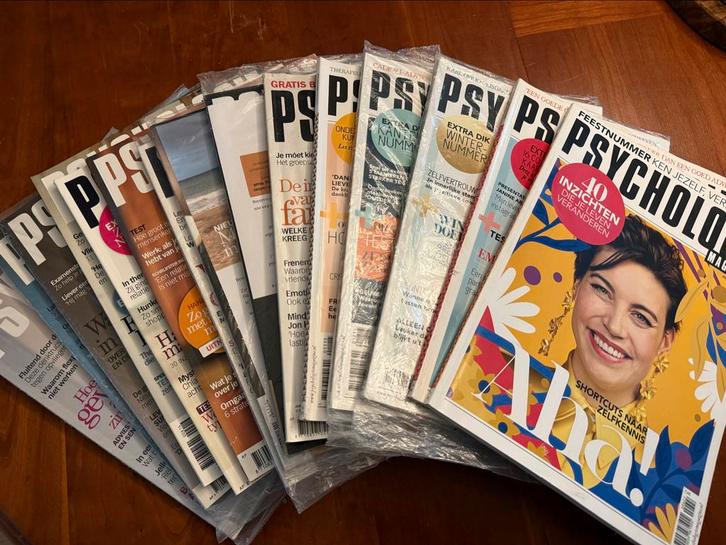 21x Psychologie Magazine - Diverse jaargangen, Boeken, Tijdschriften en Kranten, Zo goed als nieuw, Lichaam en Geest, Ophalen of Verzenden