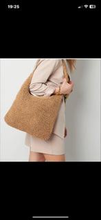 Leuke handgemaakte tas voor de markt!, Sieraden, Tassen en Uiterlijk, Tassen | Damestassen, Ophalen of Verzenden, Nieuw, Beige