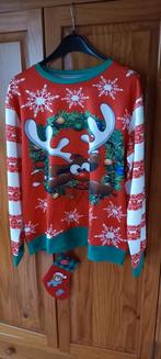 Heren kerst trui. 1 keer gedragen, Onbekend, Maat 56/58 (XL), Ophalen of Verzenden, Zo goed als nieuw