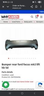 ford focus 2009, Ophalen of Verzenden, Ford, Bumper