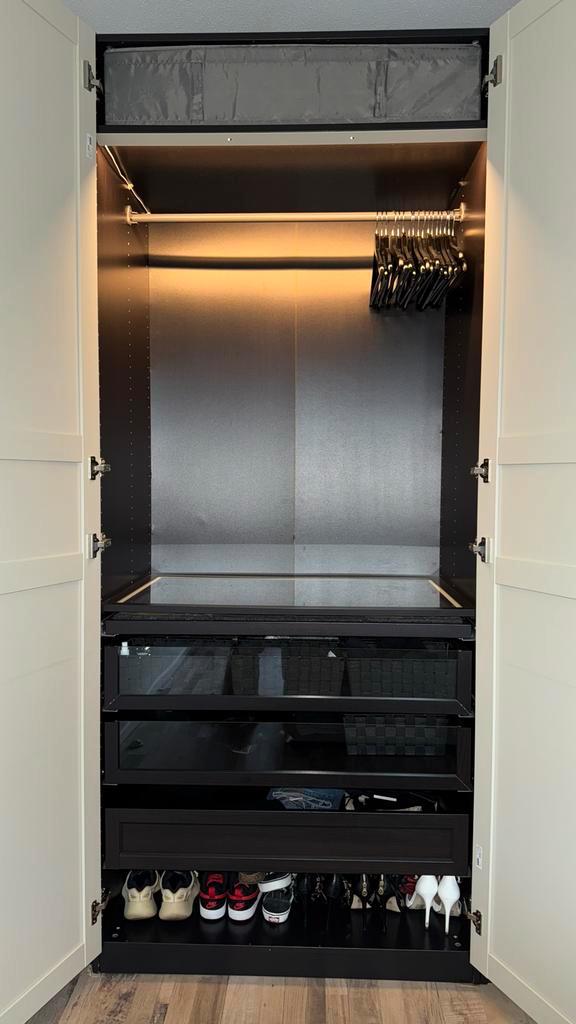 IKEA Pax Komplement onderdelen - donkerbruin 100x58, Huis en Inrichting, Kasten | Kledingkasten, Gebruikt, 200 cm of meer, 50 tot 100 cm