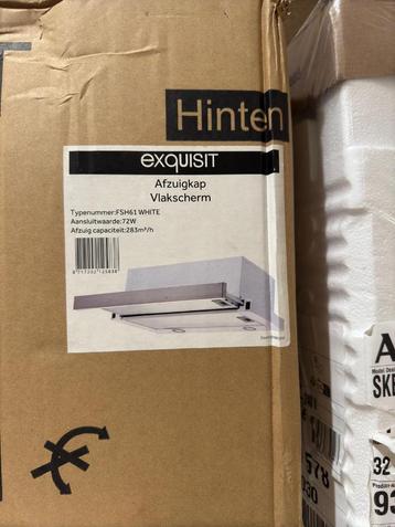 exquisit fsh61 white Afzuigkap inbouw  beschikbaar voor biedingen