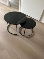 Salontafel set, Huis en Inrichting, Tafels | Salontafels, Ophalen, Gebruikt, 50 tot 100 cm, Rond