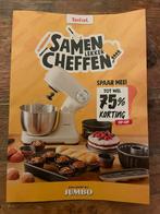 Volle Jumbo spaarkaart Tefal bakartikelen Samen Cheffen, Hobby en Vrije tijd, Spaarzegeltjes, Ophalen of Verzenden, Winkel, Super of Benzinepomp