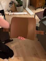 Stokke rugleuning bruin gratis, Huis en Inrichting, Stoelen, Ophalen, Zo goed als nieuw, Bruin, Eén