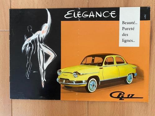 Panhard PL 17 incl. Tigre uitvoering  -  Folder - Brochure, Boeken, Auto's | Folders en Tijdschriften, Gelezen, Citroën, Verzenden