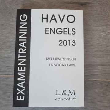 HAVO Engels Examentraining 2013 - Als Nieuw beschikbaar voor biedingen