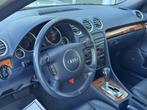 Audi A4 Cabriolet 3.0 V6 Bose | Leer | Stoelverwarming | xen, Gebruikt, 1595 kg, Cabriolet, 4 stoelen