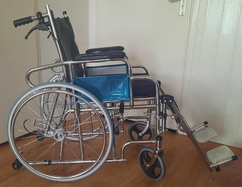 Rolstoel Merk Life, Diversen, Rolstoelen, Gebruikt, Handbewogen rolstoel, Inklapbaar, Ophalen