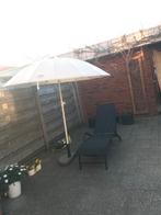 Jysk Tuinstoel - Zo goed als nieuw!, Ophalen, Zo goed als nieuw, Metaal, Verstelbaar