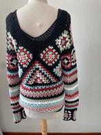 Gehaakte Trui Maat 38/40, Kleding | Dames, Ophalen of Verzenden, Zo goed als nieuw, Zwart