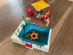 Playmobil zwembad met terras 5575, Kinderen en Baby's, Speelgoed | Playmobil, Ophalen of Verzenden, Gebruikt
