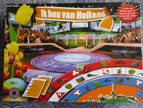 Bordspel ik hou van Holland - zgan, Hobby en Vrije tijd, Gezelschapsspellen | Bordspellen, Zo goed als nieuw, Ophalen of Verzenden