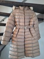 Mooie beige winterjas met riem - Maat L, Beige, Maat 42/44 (L), Nieuw, Ophalen of Verzenden