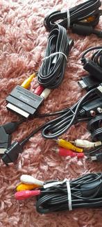 Video Kabel Voor Sony PS1/2/3 Game Console x7, Ophalen of Verzenden, Gebruikt, Voeding, Oplader of Kabel, PlayStation 2