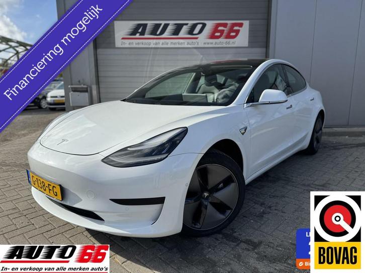 Tesla Model 3 Standard RWD Plus 60 kWh met TREKHAAK APK tot, Auto's, Tesla, Bedrijf, Te koop, Model 3, ABS, Airbags, Airconditioning