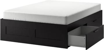 Brimnes Bedframe 140x200 + Matras - afbeelding 1