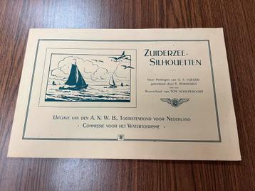 Boek ZUIDERZEE - SILHOUETTEN 1980 (herdruk van uitgave 1915) beschikbaar voor biedingen
