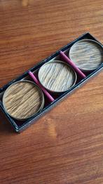 Set van retro Onderzetters, Ophalen of Verzenden, Gebruikt, Glas of Kopje