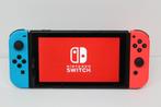 Nintendo Switch 2024 Rood/Blauw - Graag tekst goed lezen!, Ophalen, Gebruikt, Met 2 controllers, Switch 2019 Upgrade