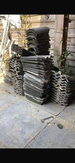 Friese golf dakpannen en nokvorsten, Doe-het-zelf en Verbouw, Dakpannen en Dakbedekking, Ophalen, Overige materialen, Gebruikt