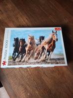 Trefl Puzzel - Wilde Paarden - 1000 stukjes, Ophalen of Verzenden, 500 t/m 1500 stukjes, Zo goed als nieuw, Legpuzzel