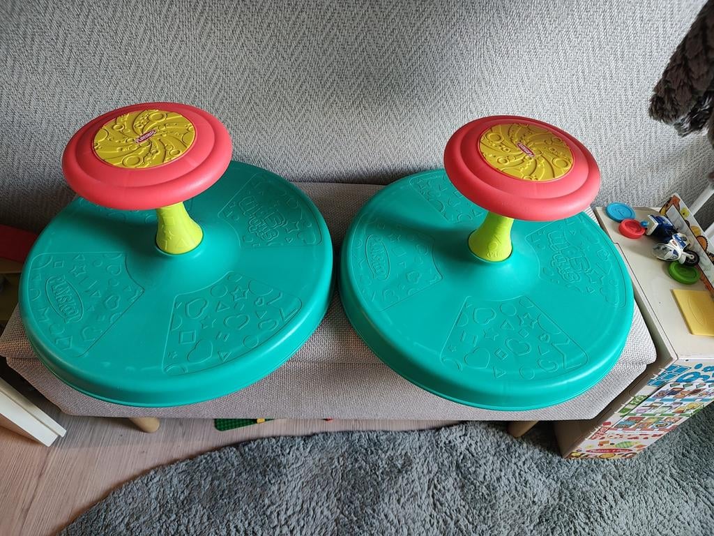 Playskool sit n spin draaischijf draaitol kinder speelgoed, Ophalen of Verzenden, Gebruikt