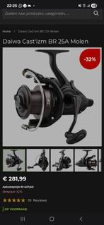 Daiwa cast izm br 25a fox solar aqau nash avid jrc korda esp, Watersport en Boten, Hengelsport | Karpervissen, Ophalen of Verzenden