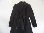mooie zwarte Zara Basic trenchcoat, mt S, Verzenden, Maat 36 (S), Gedragen, Zara