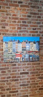 Olieverf Schilderij - Vakantie in Frankrijk 60x90, Ophalen of Verzenden