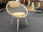 Vintage design stoel, Huis en Inrichting, Stoelen, Ophalen, Gebruikt, Wit, Eén