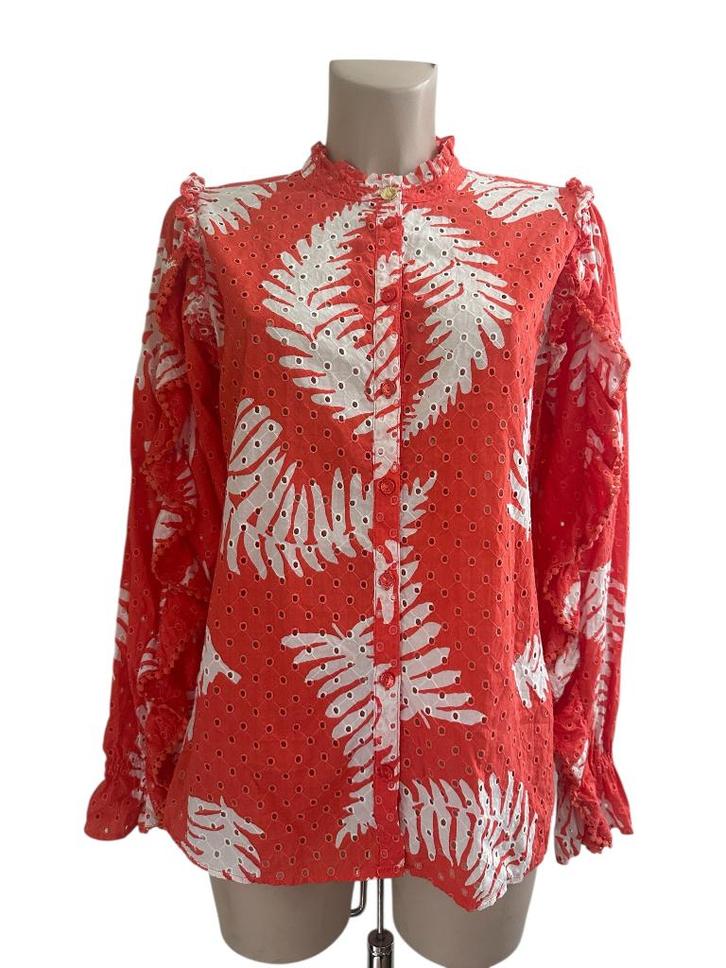 Fabienne Chapot blouse L, Kleding | Dames, Blouses en Tunieken, Zo goed als nieuw, Maat 38/40 (M), Ophalen of Verzenden