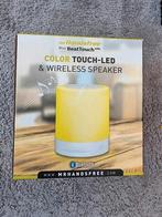 Wireless speaker touch -led, Ophalen of Verzenden, Zo goed als nieuw