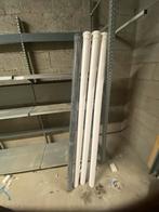 Wit pp 80 rookgaspijp 2m, Doe-het-zelf en Verbouw, Buizen en Afvoer, Ophalen, Pvc, Overige typen, Nieuw