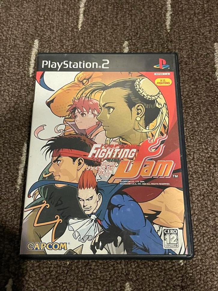 Capcom Fighting Jam -  Sony Playstation 2, Spelcomputers en Games, Games | Sony PlayStation 2, Zo goed als nieuw, Vechten, 1 speler