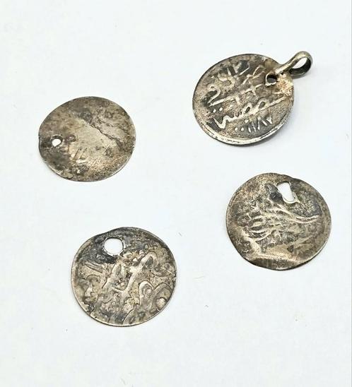 Bodemvondst Zilveren Muntjes, Antiek en Kunst, Antiek | Goud en Zilver, Verzenden