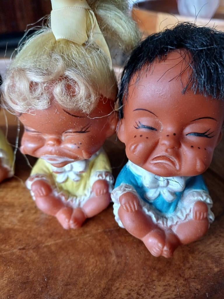 Vintage emotion poppetjes, Ophalen of Verzenden, Gebruikt