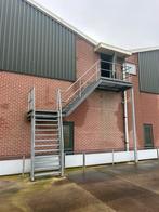 Industrieele super degelijke bordestrap, Ophalen, Zo goed als nieuw, Trap, 4 meter of meer