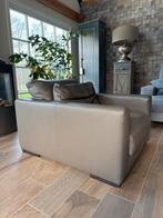 Linteloo lederen fauteuil, Ophalen, 100 tot 125 cm, Leer, Zo goed als nieuw