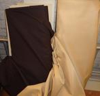 NIEUW Bruin degelijke kwaliteit stoffen 45% wol / 55% pol., Overige materialen, Bruin, 120 cm of meer, Ophalen of Verzenden