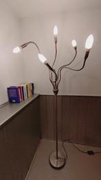 Staande lamp met 5 flexibele armen, Huis en Inrichting, Lampen | Vloerlampen, Ophalen, Gebruikt, Metaal, 150 tot 200 cm