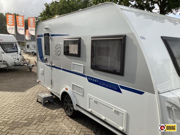 Knaus Sport Silver Selection 420 QD, Caravans en Kamperen, Caravans, Bedrijf, tot en met 3, Treinzit, Knaus, Dwarsbed, Overige typen