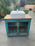 Badmeubel - unieke eyecatcher, Huis en Inrichting, Badkamer | Badkamermeubels, Ophalen, Gebruikt, 50 tot 100 cm, Minder dan 100 cm