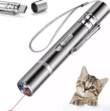 Laserlampje voor katten - USB oplaadbaar - Kattenspeeltjes beschikbaar voor biedingen